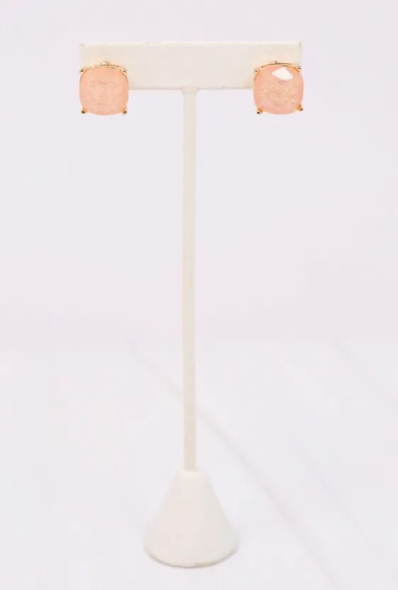 Duncan Glitter Stud Earring