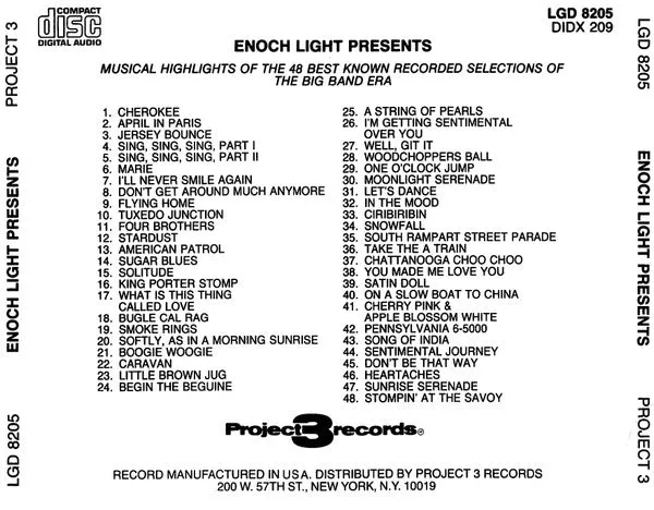 Enoch Light And The Light Brigade - Big Band Fever (CD, Comp, RE) (NM or M-)