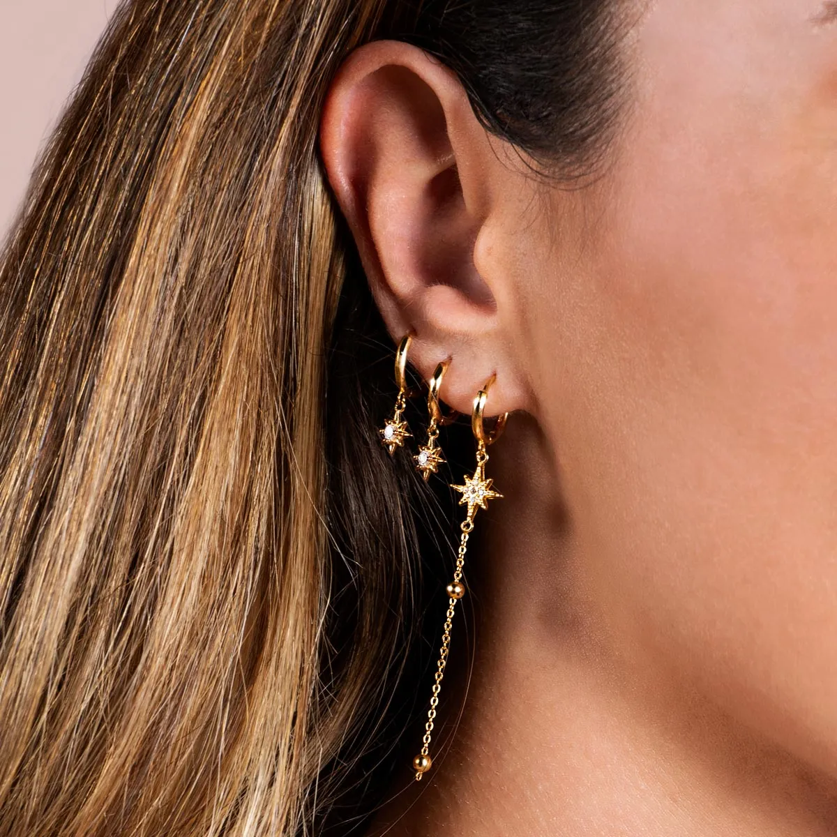 Estellar Gold Earrings