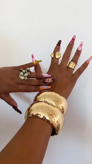 Esther Chunky Bracelet- Gold