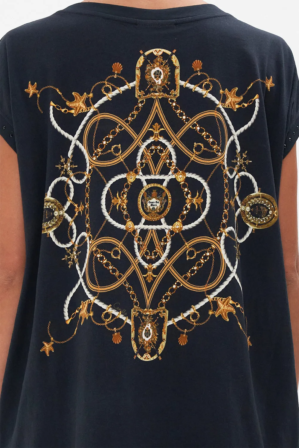 EXTENDED SLEEVE TEE COAST TO COAST
