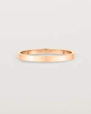 Flat Wedding Ring | 2mm