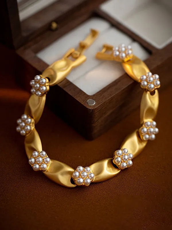 Flytonn-Chains Flower Shape Bracelet Accessories