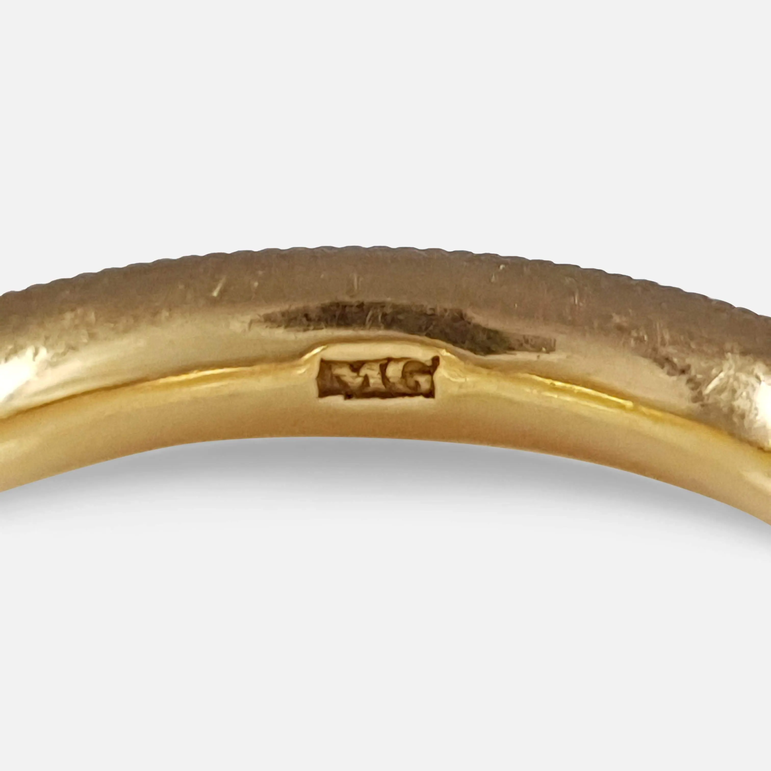 George III 18ct Gold and Enamel Mourning Ring, c1781