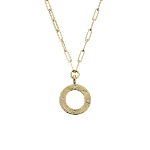 Gold 4 Diamond Luxury Forever Trace Chain Necklace