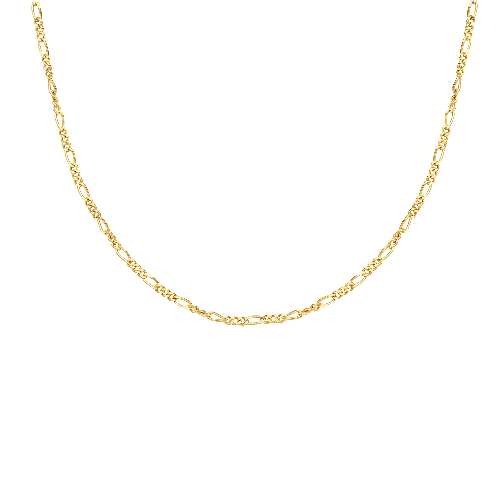 Gold Filia Curb Chain Necklace