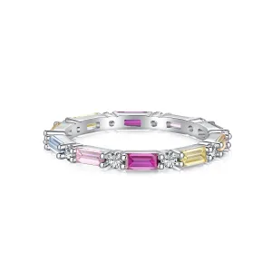 [Goodv]Lively In Shades Elegant Radiant Cut Daily Ring