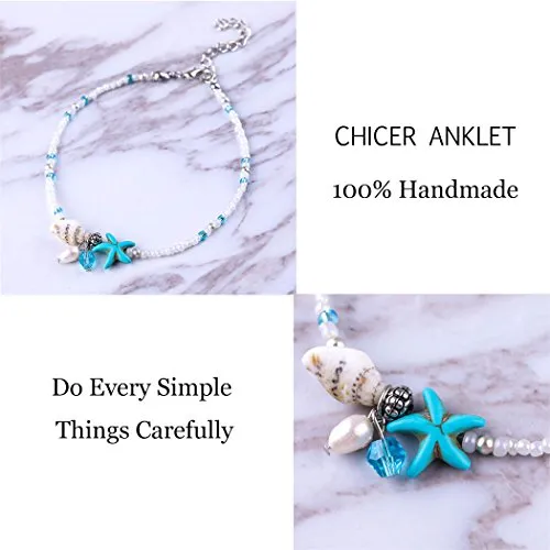 Handmade Starfish Ankle Bracelet