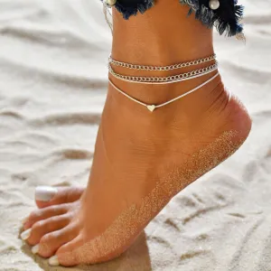 Heart Anklet