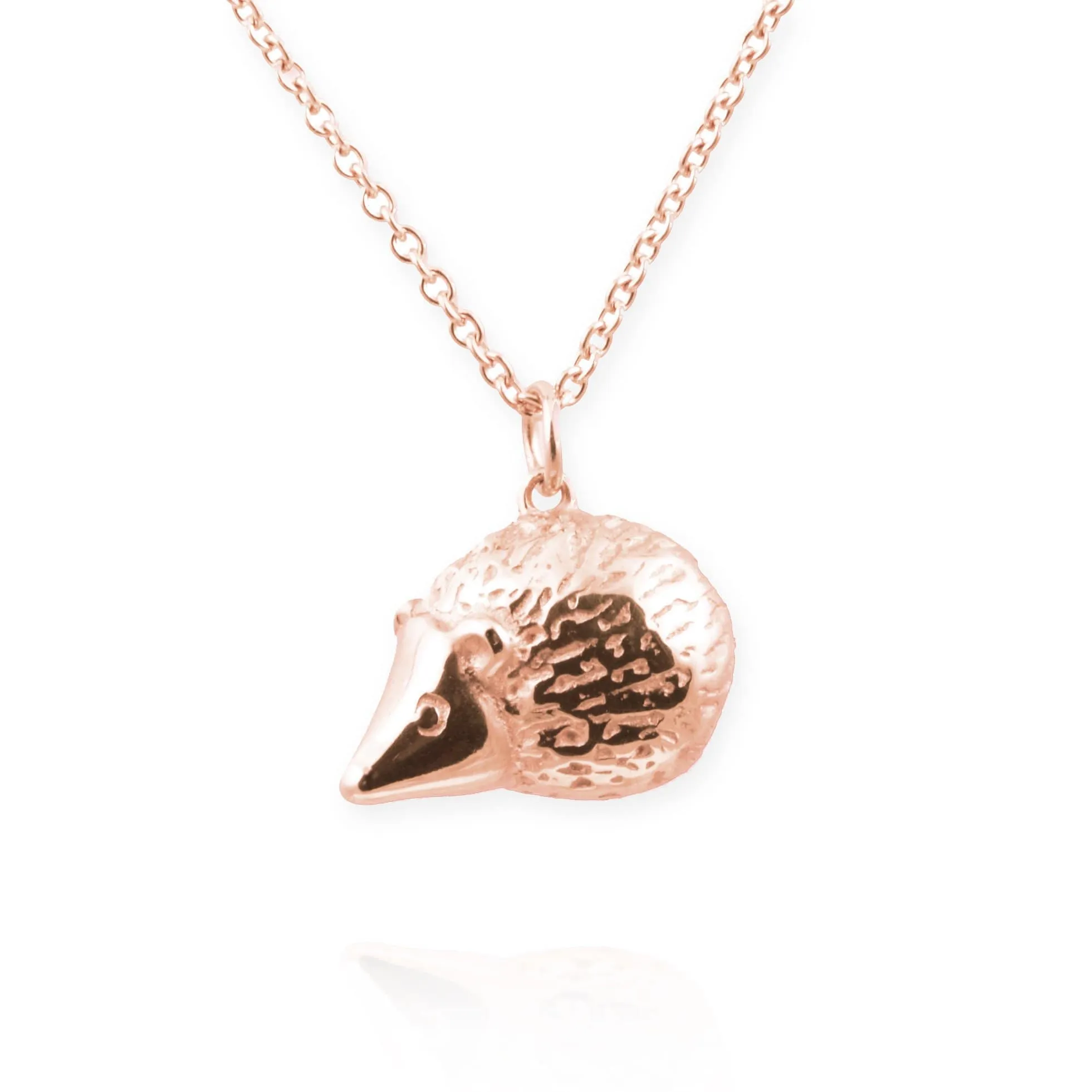 Hedgehog Pendant Necklace