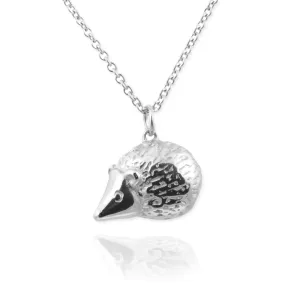 Hedgehog Pendant Necklace
