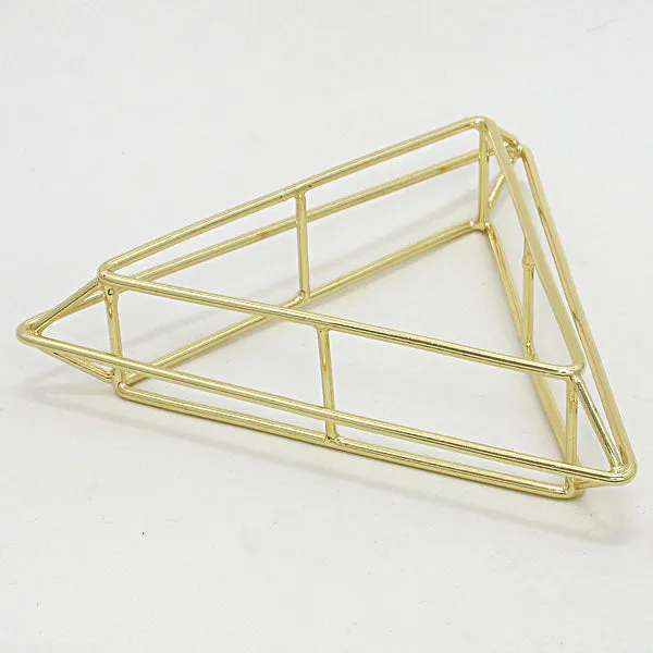 iLLASPARKZ Chunky Metal Dimensional Triangle Bracelet
