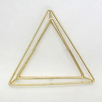 iLLASPARKZ Chunky Metal Dimensional Triangle Bracelet