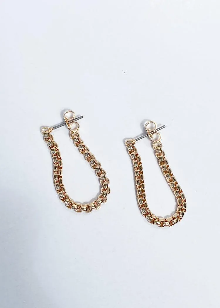 Jalouise Chain Drops - Gold