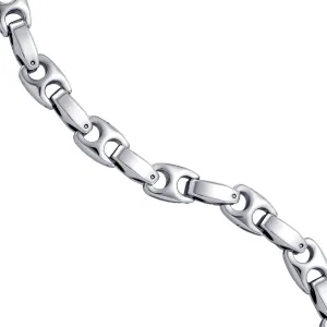 Keene Jewelers Tungsten Mens Polished Fashion Bracelet 10mm Size 8.5 Inches
