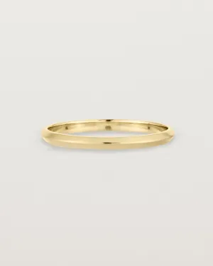 Knife Edge Wedding Ring | 2mm