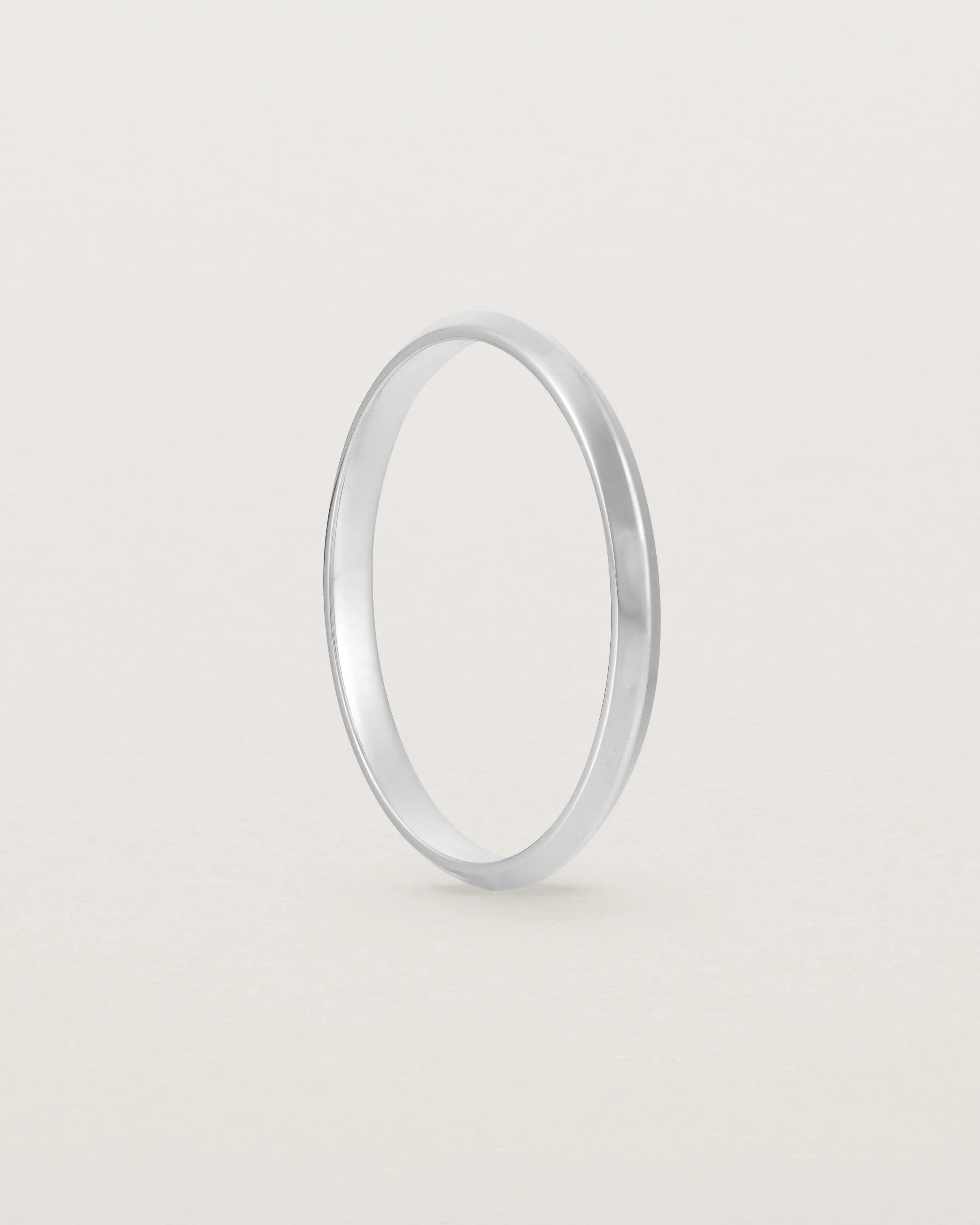 Knife Edge Wedding Ring | 2mm