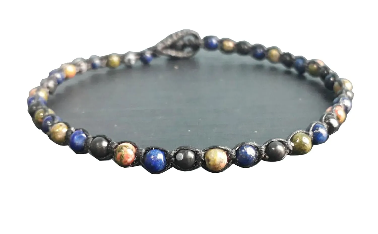 Lapis anklets Unakite anklets Matte onyx anklets stone anklets black blue green anklets men anklets women anklets gift boys girl anklets