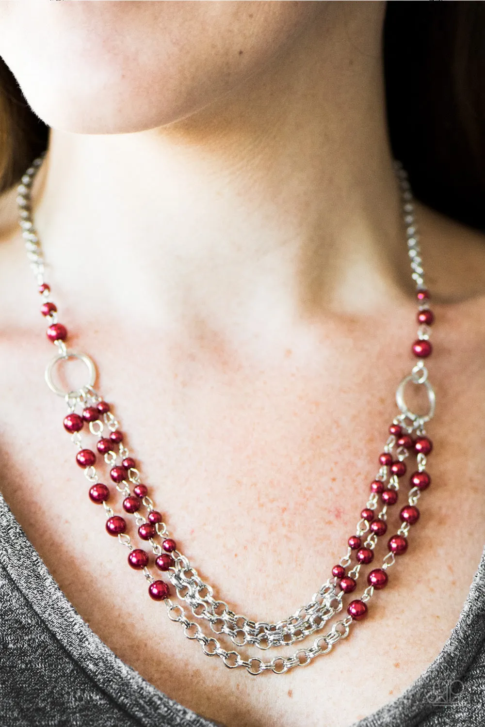 Luxury Shimmer - red