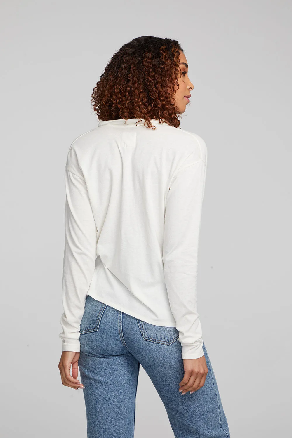 Mela Long Sleeve- white
