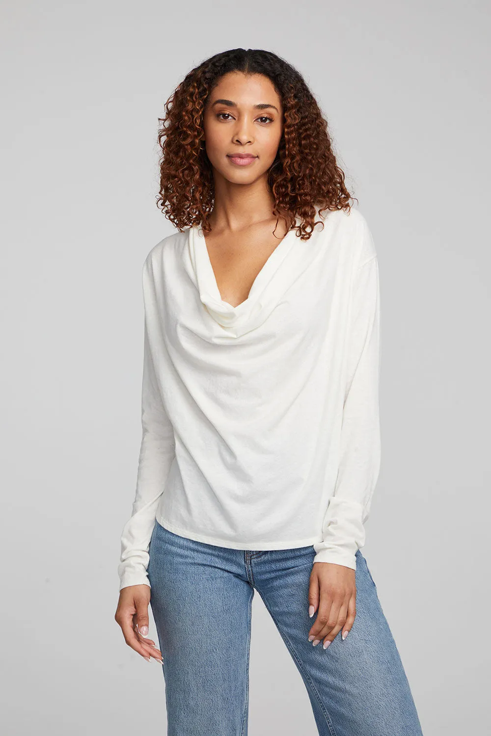 Mela Long Sleeve- white
