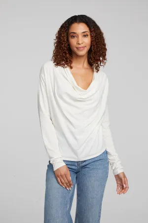 Mela Long Sleeve- white