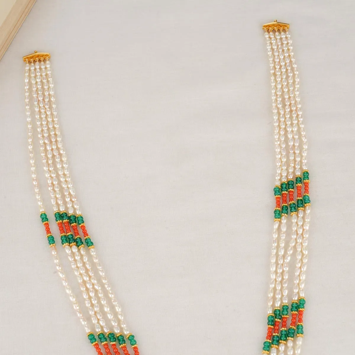 Merlina Long Necklace Set