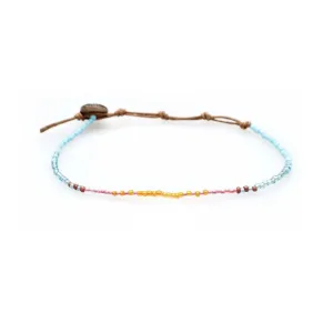 Mermaid's Tale Beaded Anklet