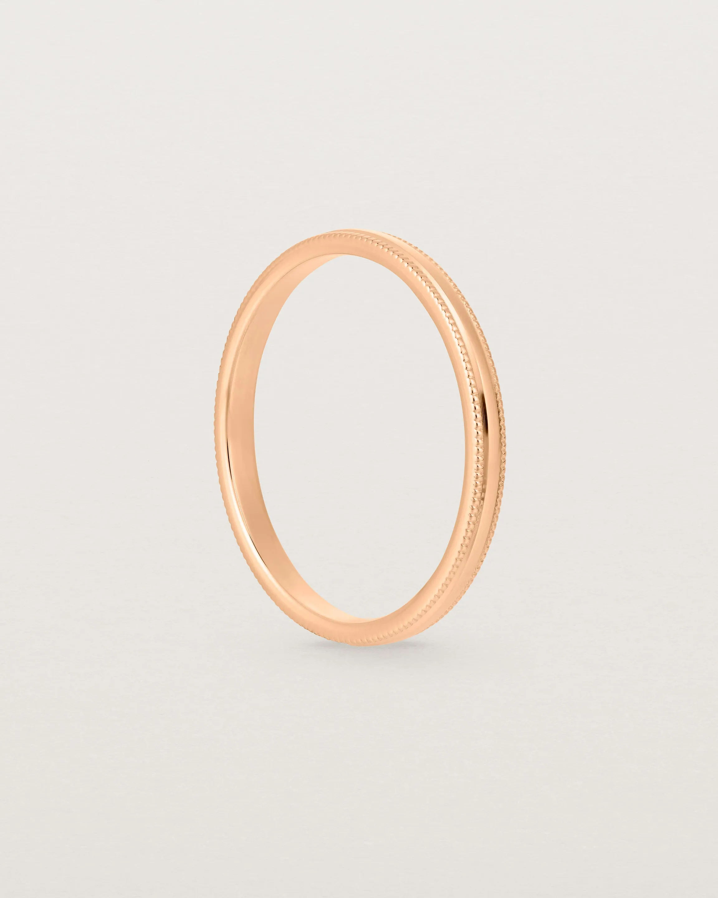 Millgrain Wedding Ring | 2mm