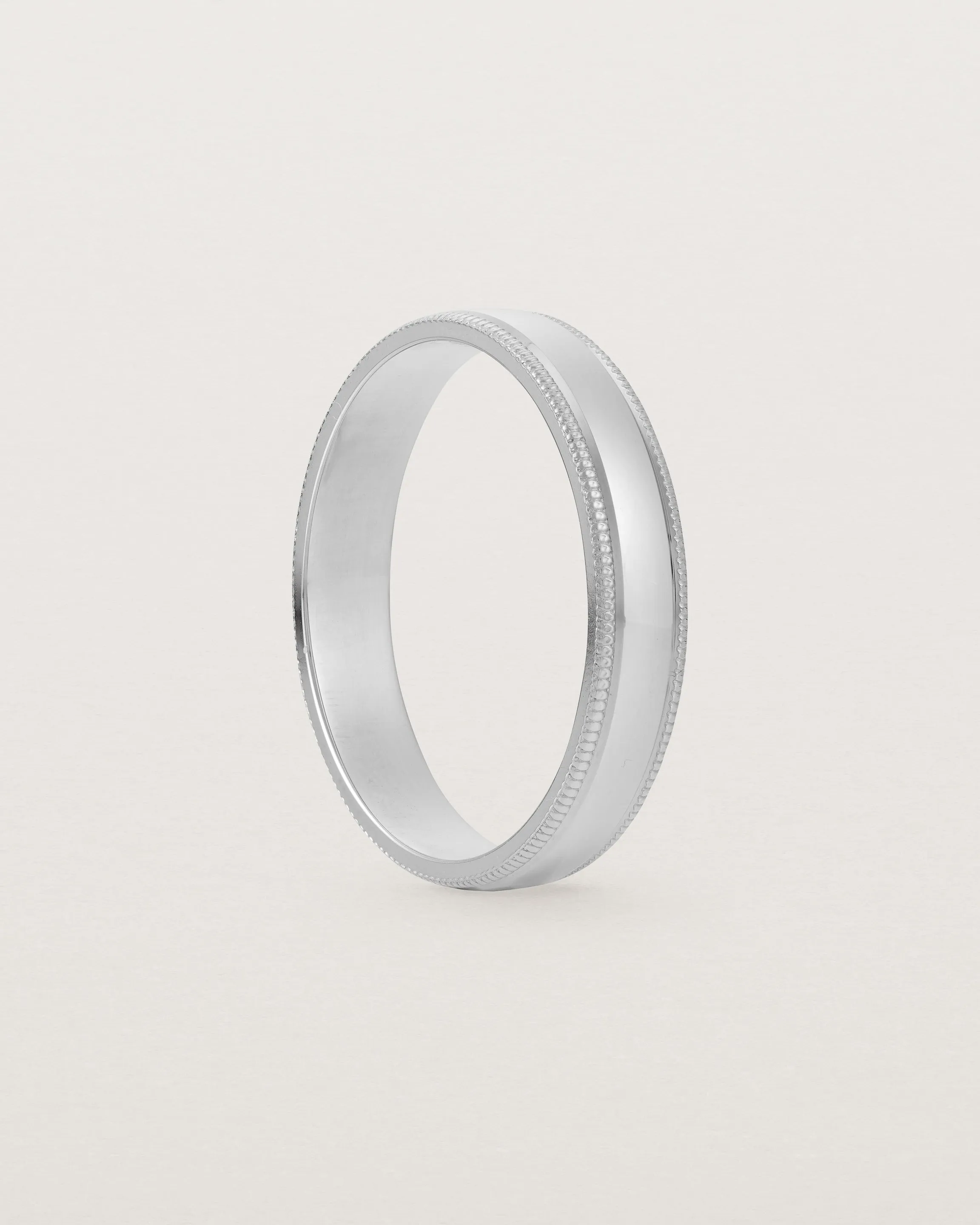 Millgrain Wedding Ring | 4mm
