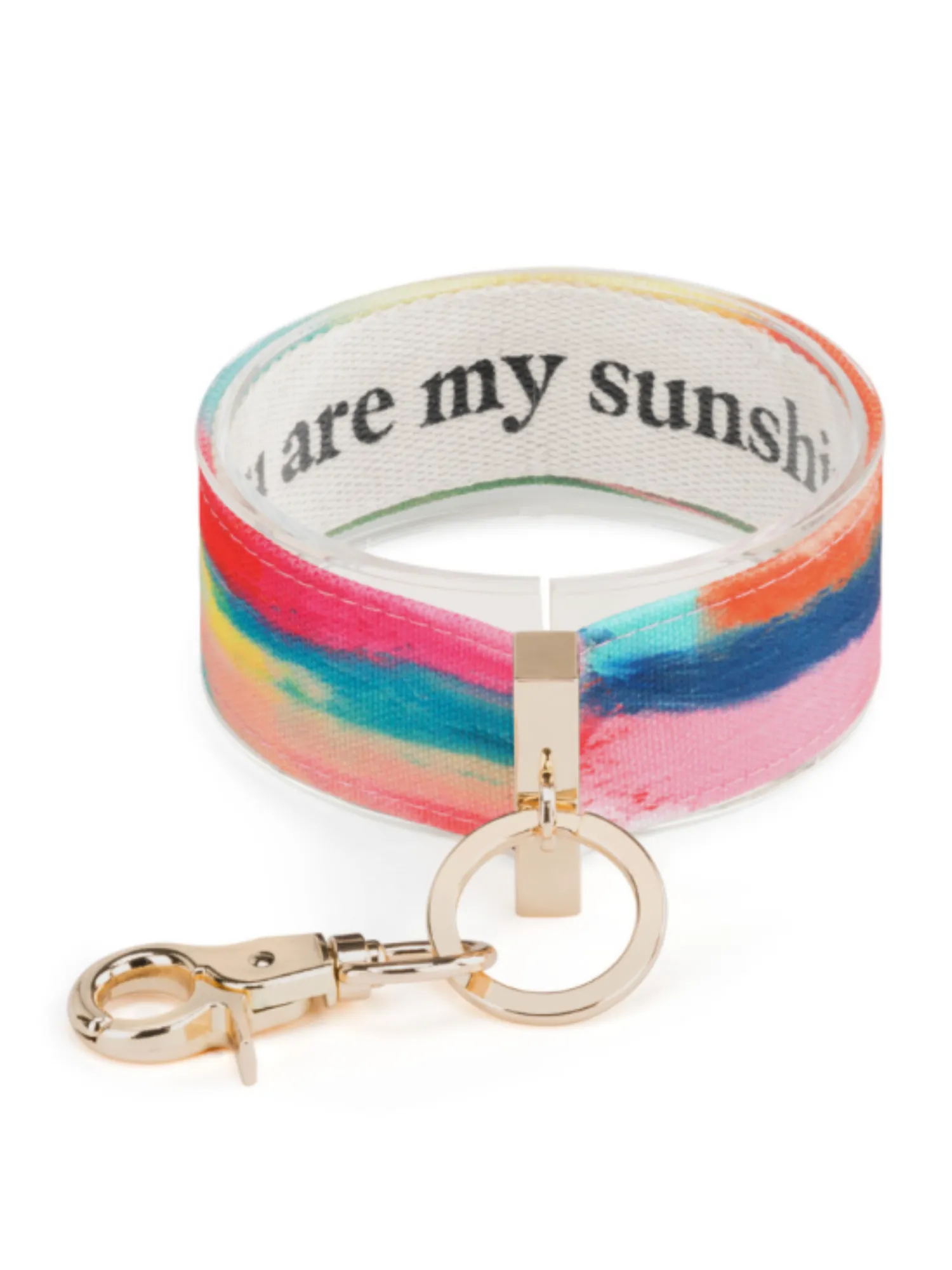 Motivational Key Fob Wrist Strap