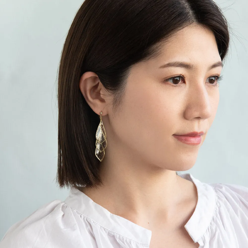 Multi Glitter Drop Earrings