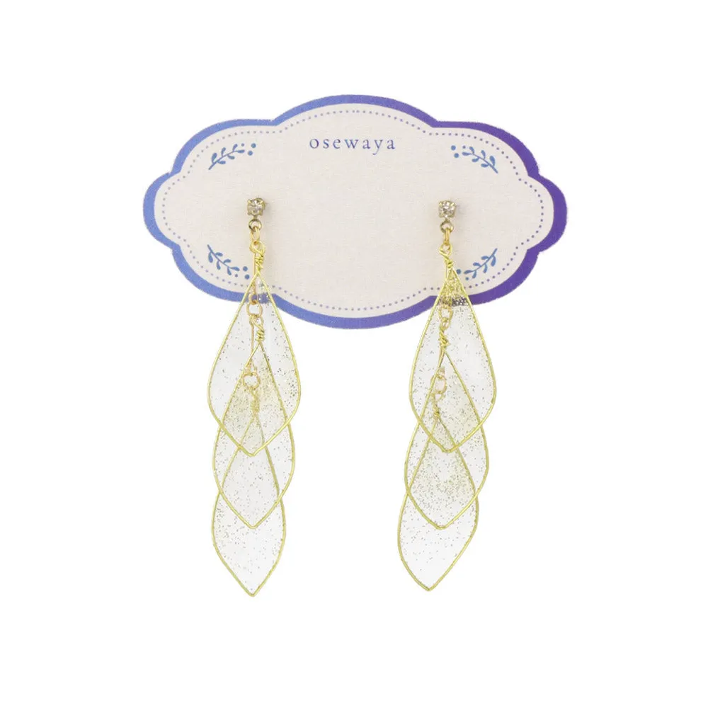 Multi Glitter Drop Earrings