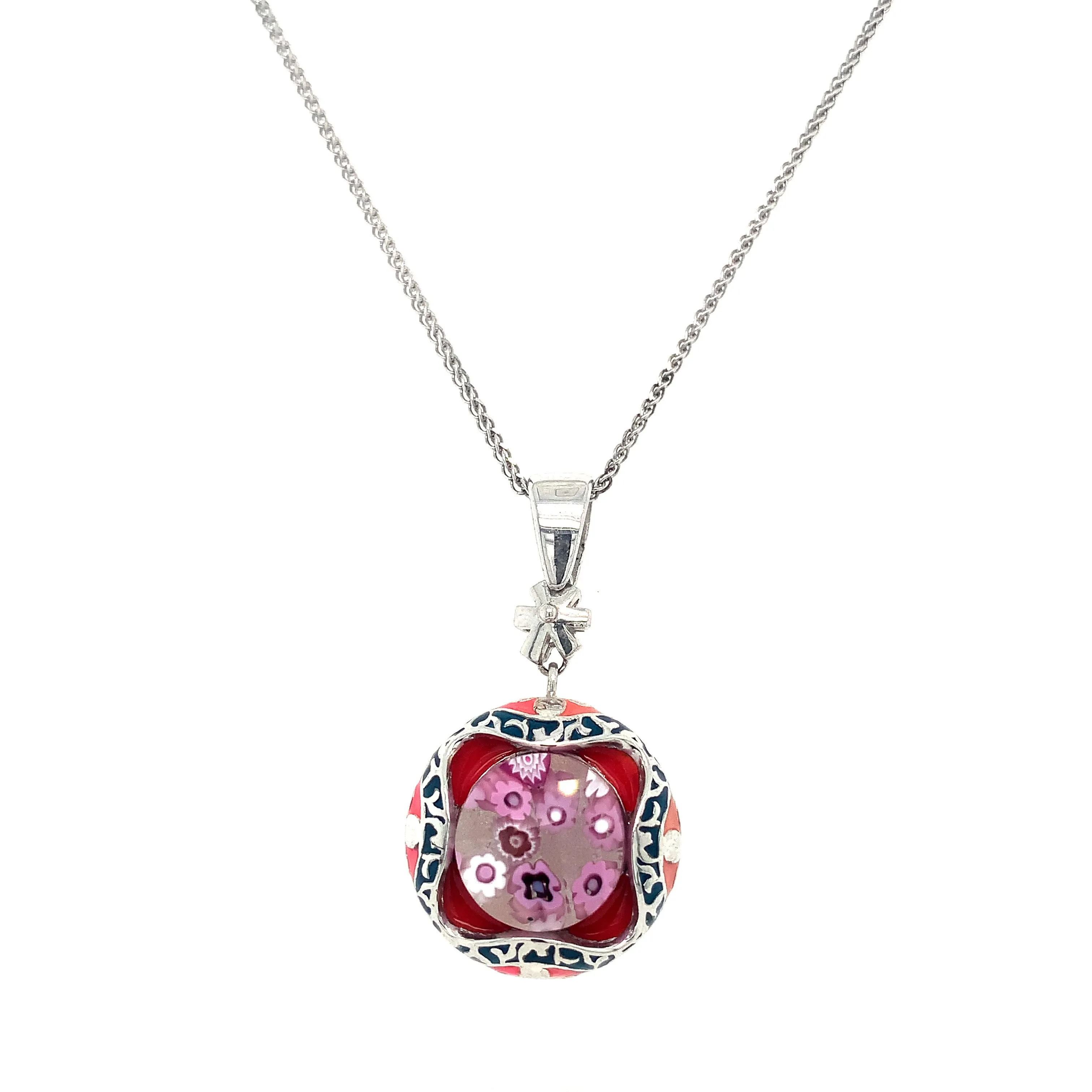 Murano Glass Round Pendant