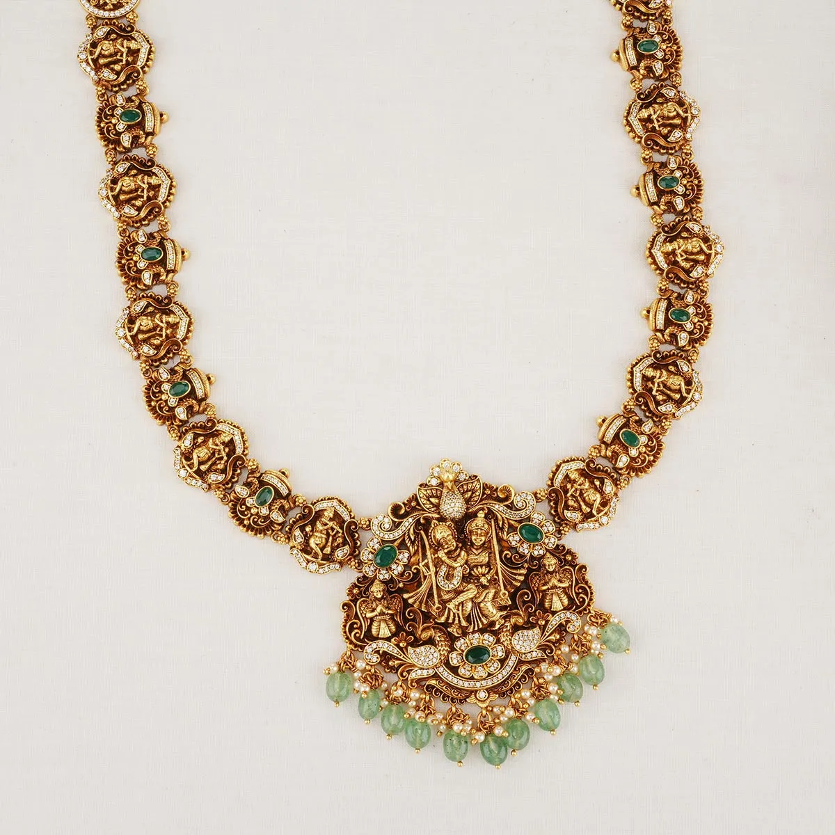 Nithya Nagas Long Necklace Set