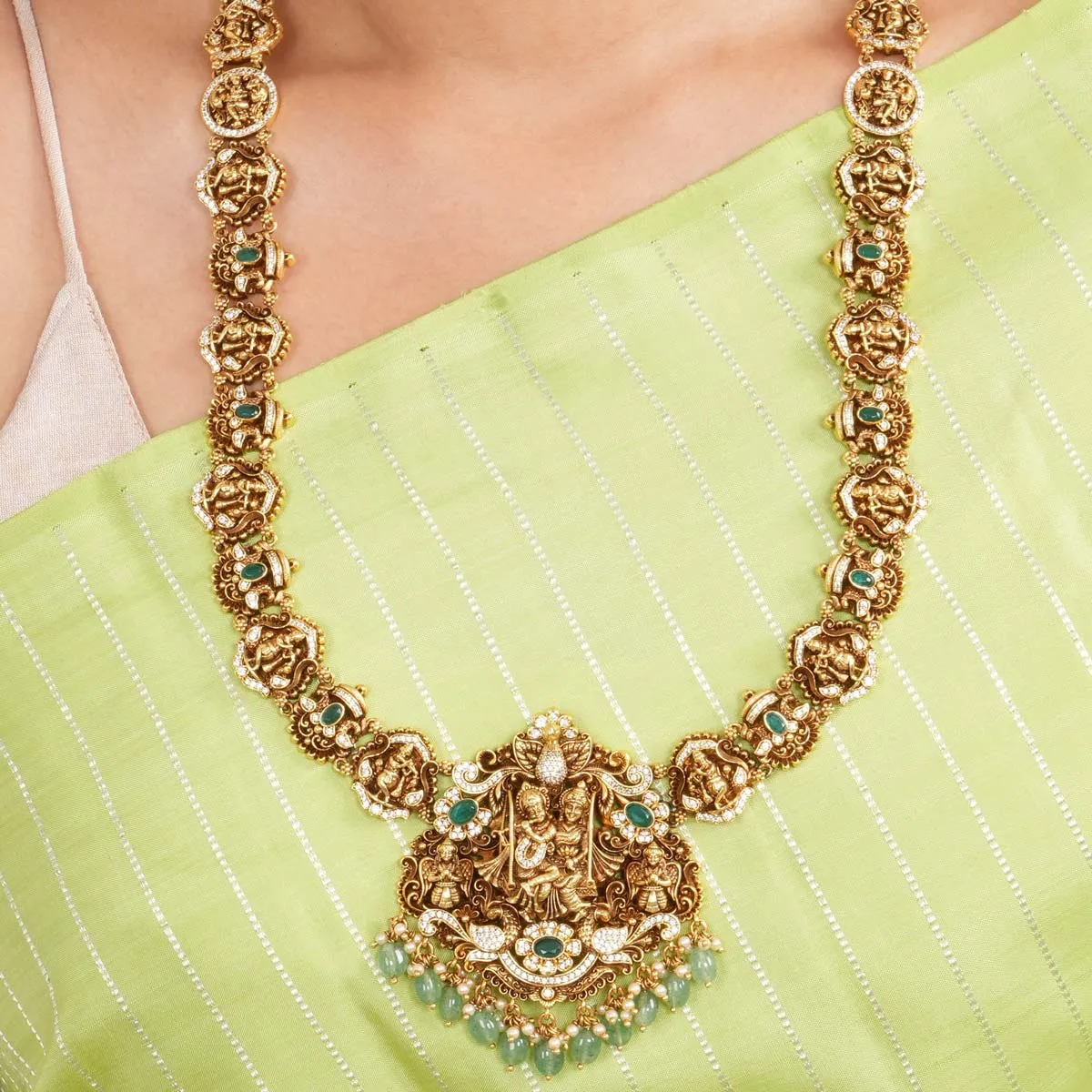 Nithya Nagas Long Necklace Set