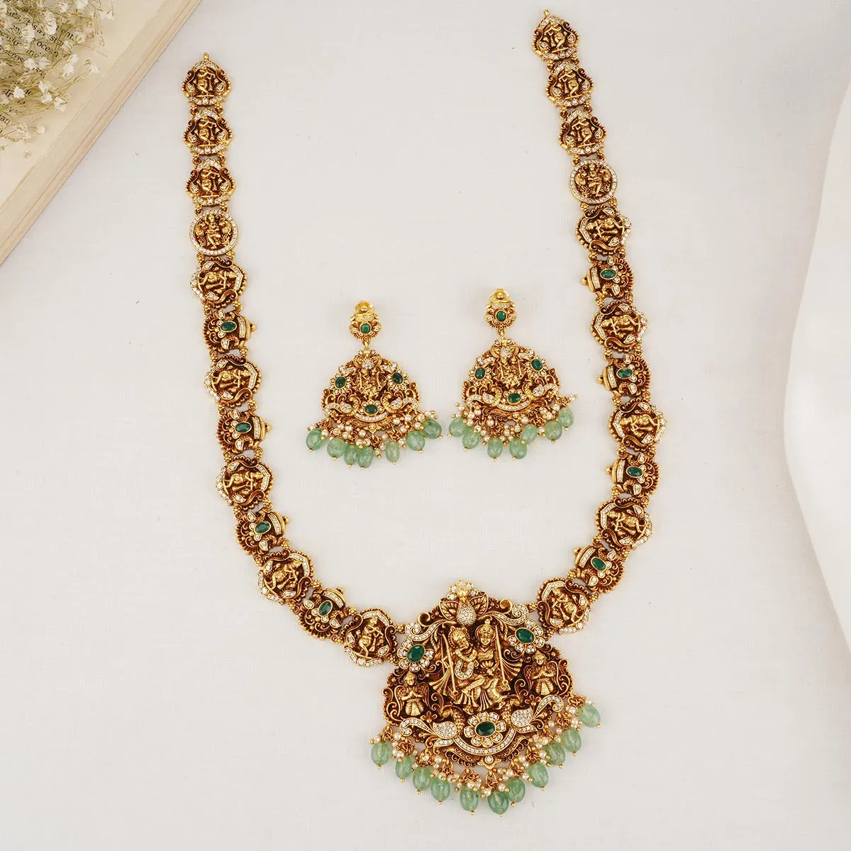 Nithya Nagas Long Necklace Set