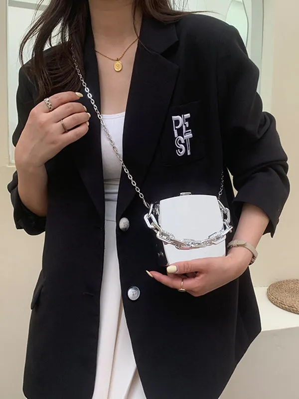Original Creation Chains Solid Color Bags Accessories