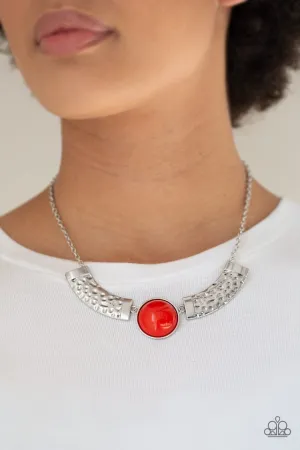 Paparazzi Necklace ~ Egyptian Spell - Orange
