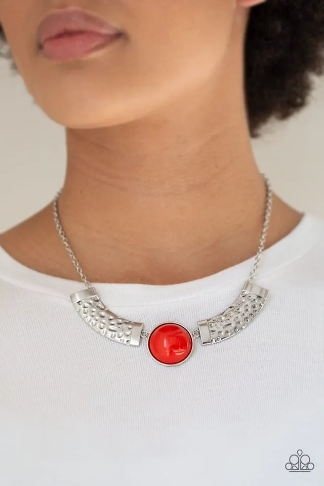 Paparazzi Necklace ~ Egyptian Spell - Orange
