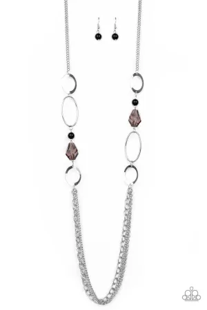 Paparazzi Necklace ~ Jewel Jubilee - Black