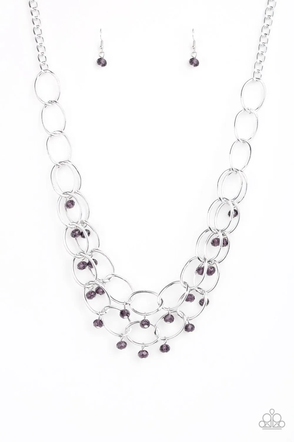 Paparazzi Necklace ~ Yacht Tour - Purple