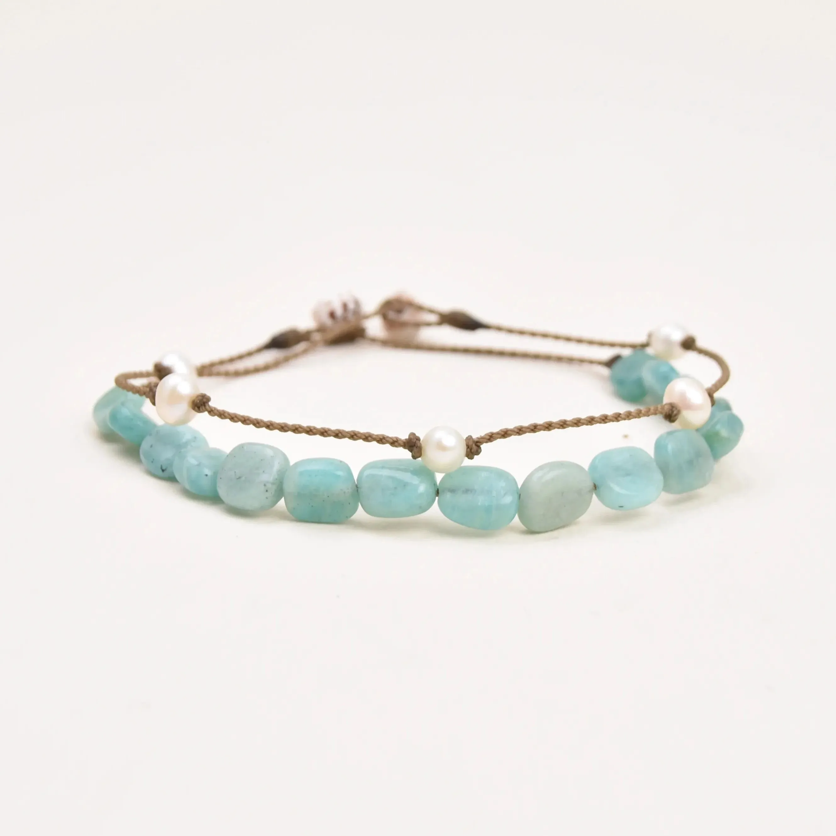 Pebble Anklets
