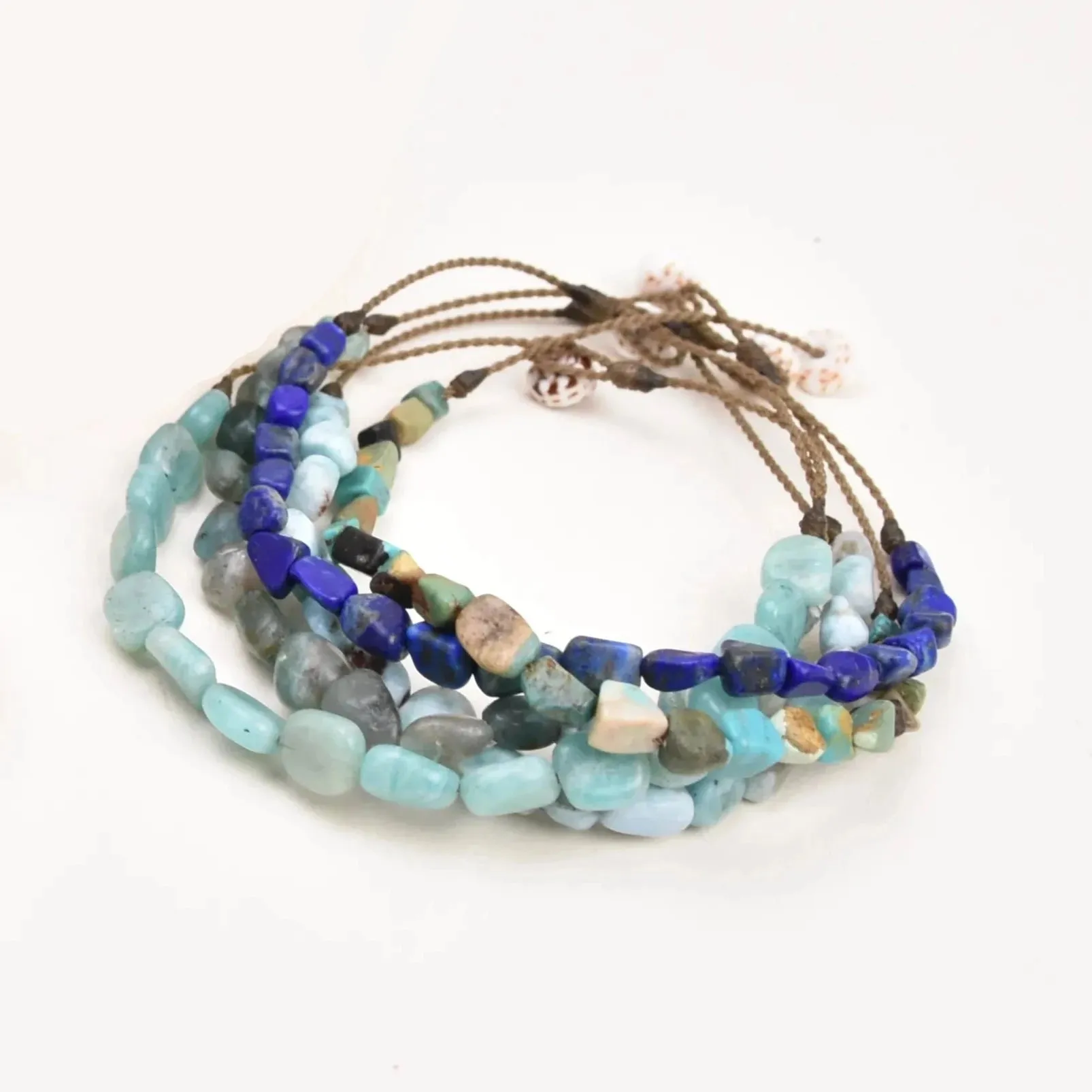 Pebble Anklets