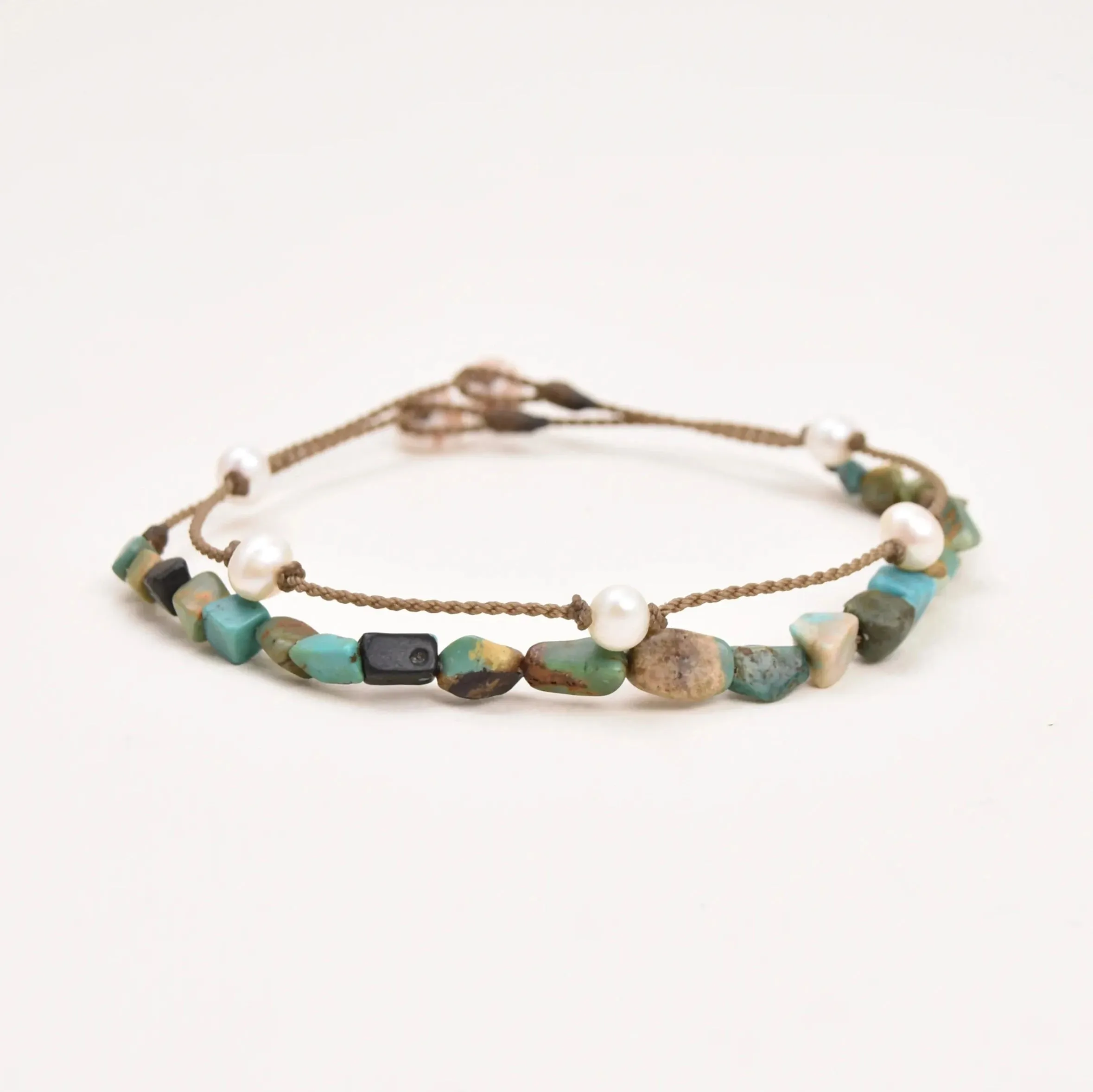 Pebble Anklets