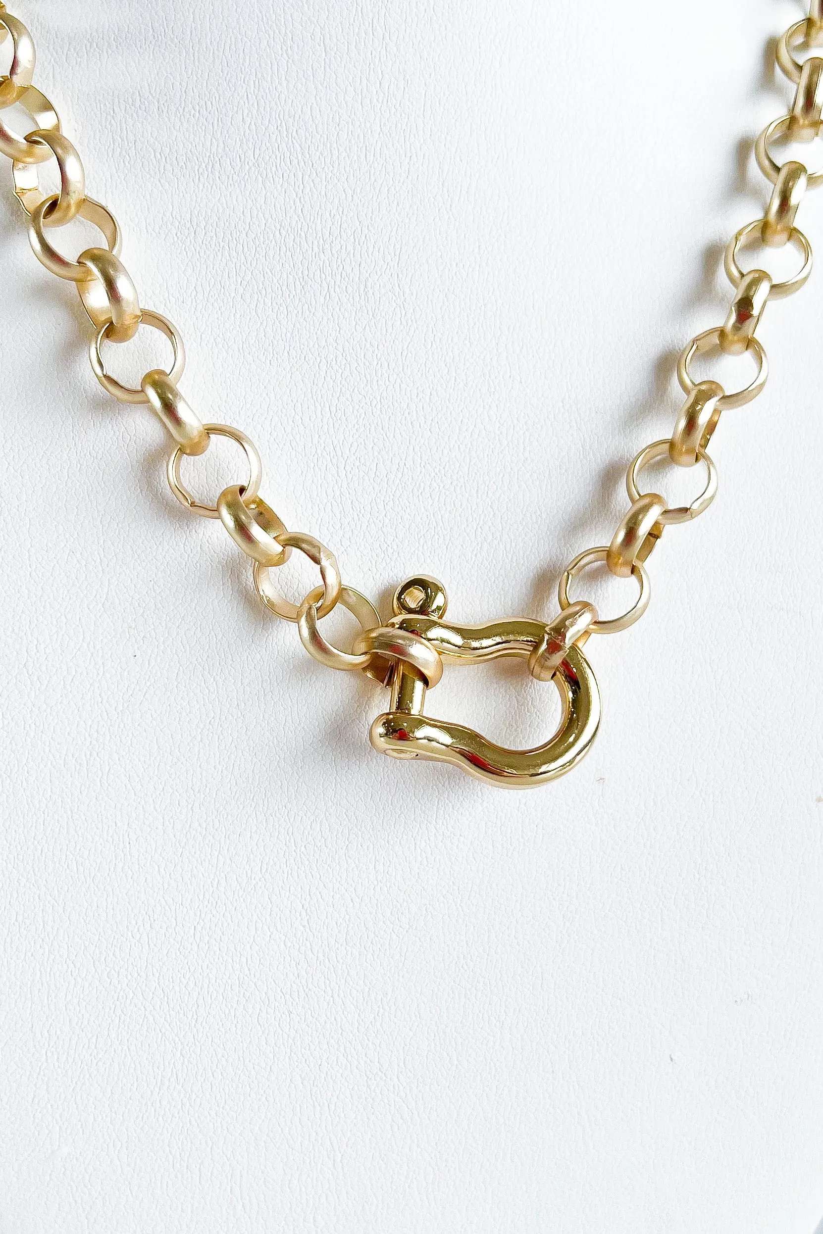 Pre Order CB Custom Horsebit Rollo Necklace