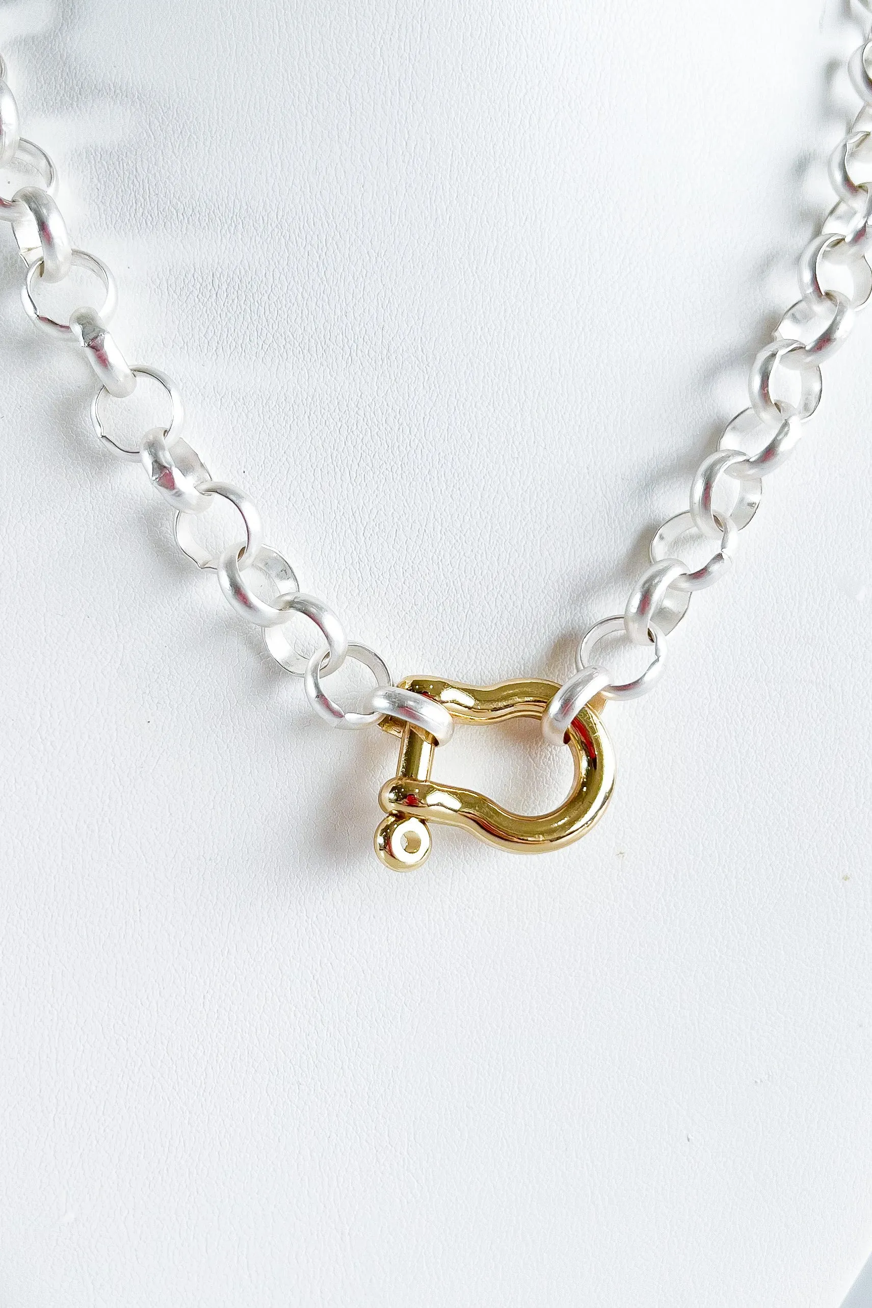 Pre Order CB Custom Horsebit Rollo Necklace