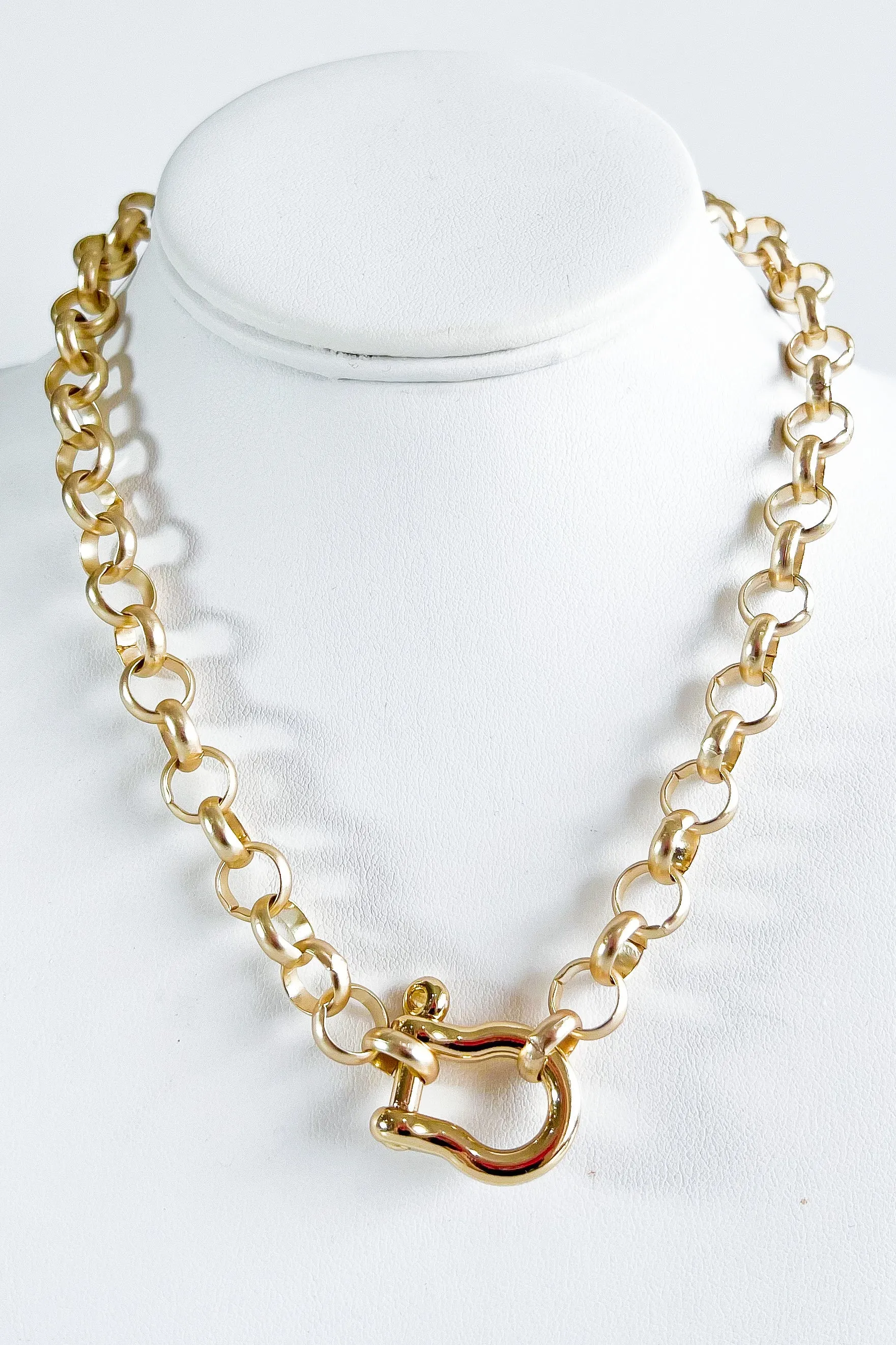 Pre Order CB Custom Horsebit Rollo Necklace