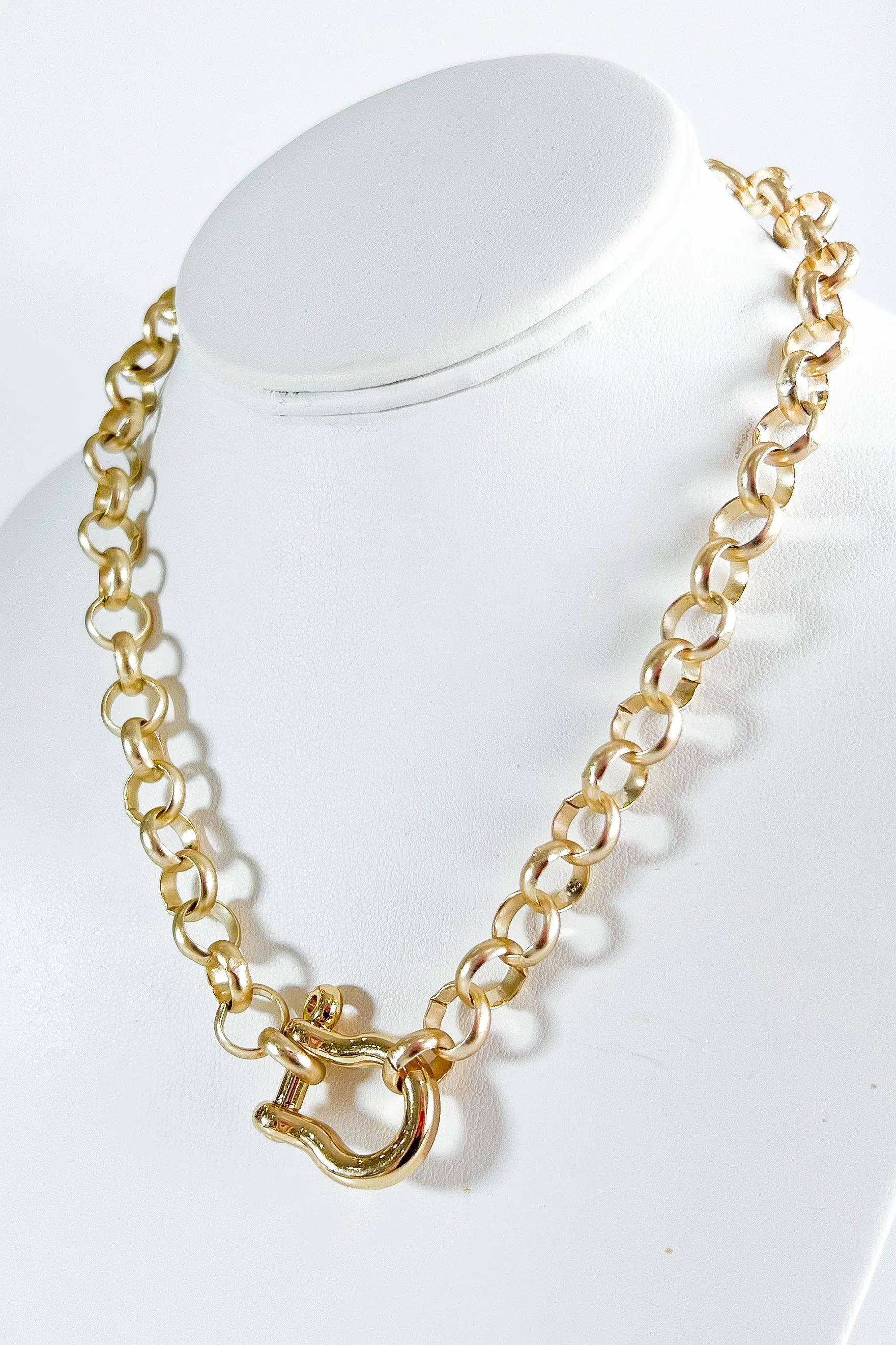 Pre Order CB Custom Horsebit Rollo Necklace