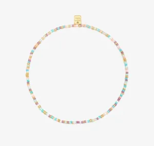 Pura Vida South Beach Seed Bead Stretch Anklet